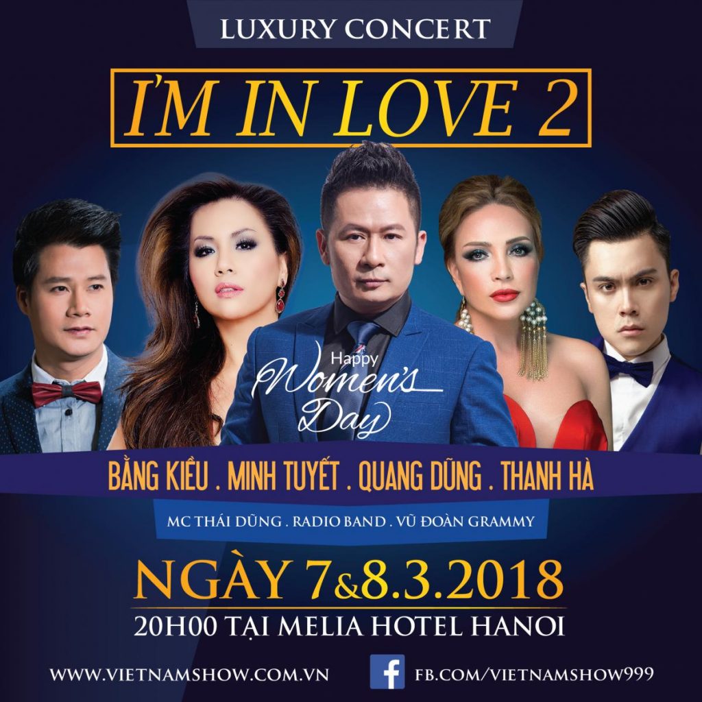 Luxury concert – IM IN LOVE 2 – 7&8.3.2018